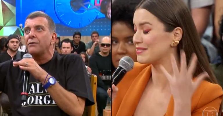 Em programa de TV, Nathalia Dill revela choque após morte de Jorge Fernando: ”É muito forte”