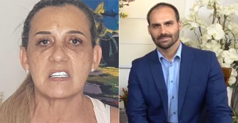 Rita Cadillac se revolta após comentário de Eduardo Bolsonaro: ”Me senti humilhada”