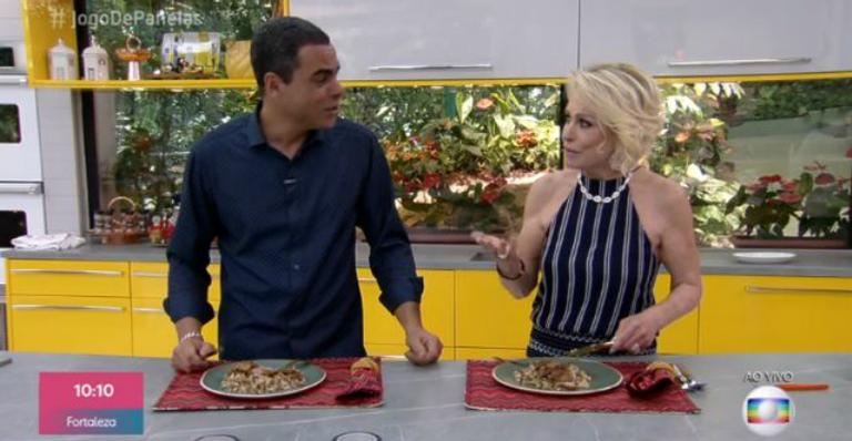 Ana Maria Braga surpreende telespectadores e reprova prato de chefe ao vivo: ”Gosto de nada”