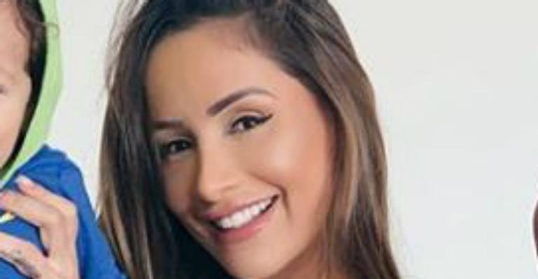 Ex-Panicat Babi Muniz divide raro momento em família e beleza do marido e do filho impressionam