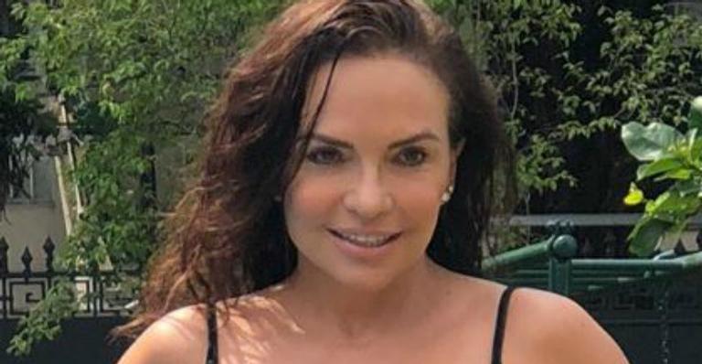Luiza Tomé surpreende fãs ao publicar foto rara com o filho: ”É a sua cara”