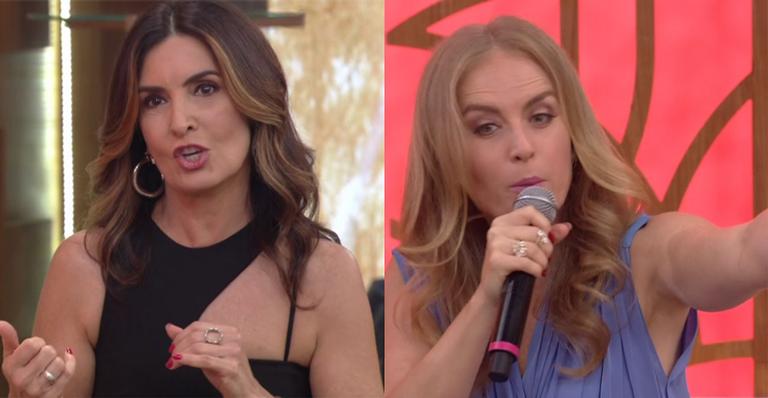 Angélica é testada por Fátima Bernardes e não se segura: ”Eu sou mal educada?”