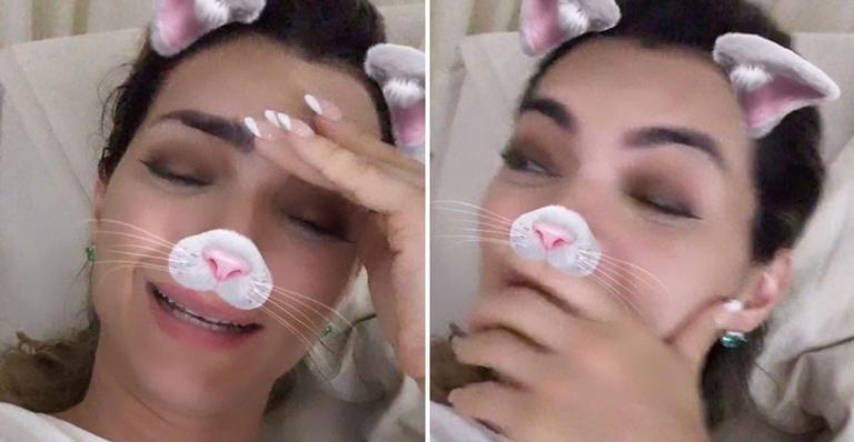 Kelly Key se emociona com reação fofa do caçula ao ouvir música nova: ”Coisa mais linda”