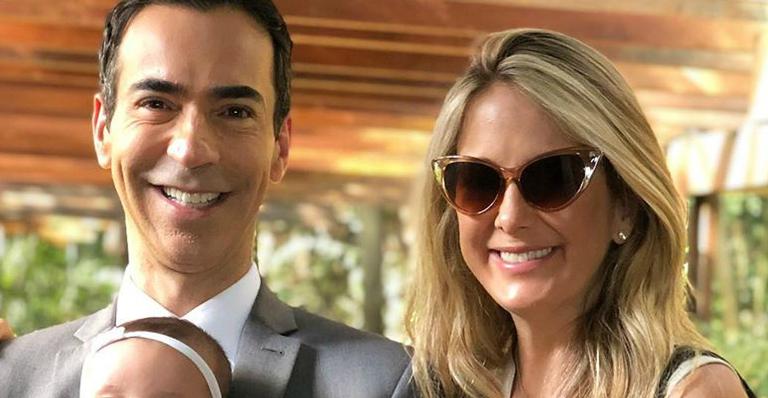 Ticiane Pinheiro mostra sorrisão da filha com Cesar Tralli e seguidores discutem: ”Com quem parece?”