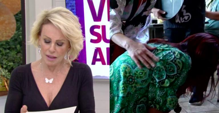 Mais Você: mulher é pega de surpresa pelo programa e quase passa mal