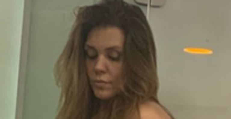 Simony posa após treino pesado e tamanho do bumbum impressiona seguidores: ”Amanhã não ando”