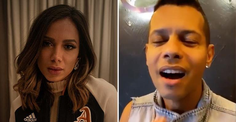 Ousadia! Anitta tem seu rosto tatuado em braço de MC Andinho: ”Uma rainha que mudou a minha vida”