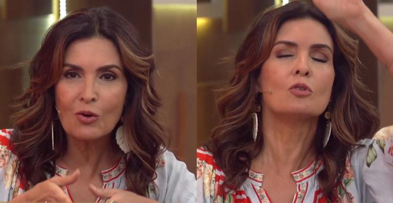 Fátima Bernardes relata momentos de desespero em voo: ”Agarrei na pessoa do lado”