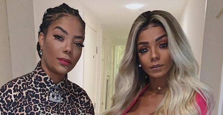 Ludmilla é flagrada após momento quente com Brunna Gonçalves e brinca: ”Só amizade”