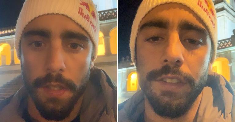 Pedro Scooby vai a santuário após sobreviver a acidente gravíssimo: ”Vim aqui agradecer”