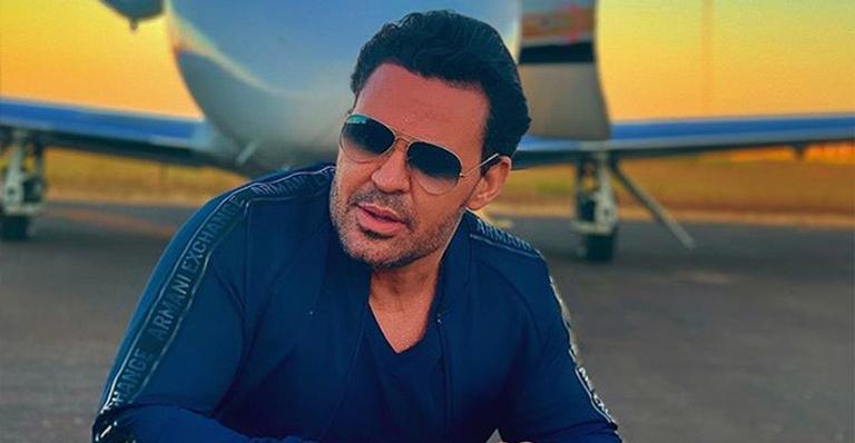 Eduardo Costa surpreende ao surgir com a filha em momento raro