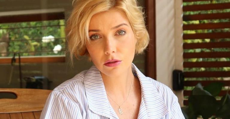 Luiza Possi mostra rostinho do bebê de quatro meses e encanta: ”Olhar profundo”