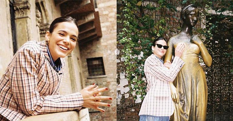 Bruna Marquezine faz ritual para atrair sorte no amor: ‘Não está fácil’