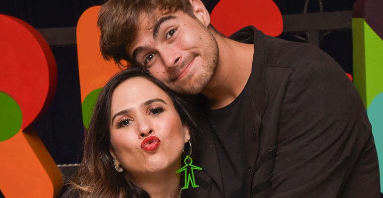 Tatá Werneck mostra exaustão de Rafael Vitti após cuidar da filha recém-nascida: ”Incansável cansado”