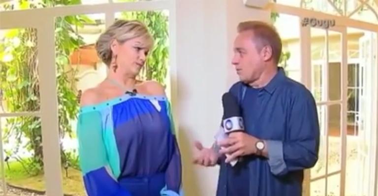 Andréa Nóbrega manda mensagem carinhosa para Gugu: ‘Fica bem logo’