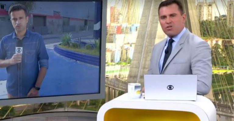 Rodrigo Bocardi repreende internauta após comentário sobre lixo na rua e rebate: ”Piada é você”