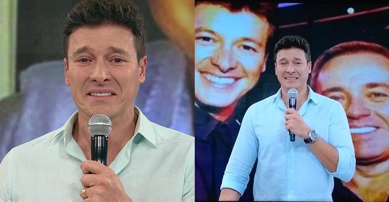 Rodrigo Faro gera revolta com atitude controversa enquanto homenageava Gugu Liberato