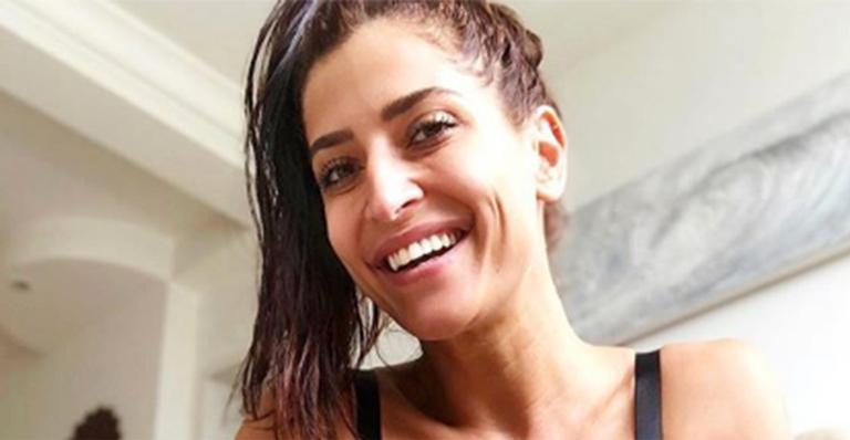 Maria Joana choca com barriga seca e cinturinha fina em nova foto