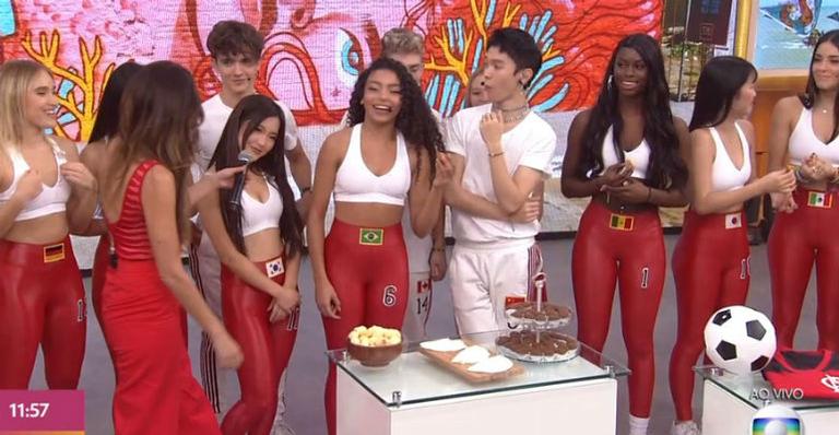 Now United no Encontro: grupo samba e prova coxinha ao vivo