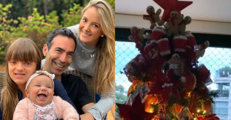 Ticiane Pinheiro derrete web ao mostrar decoração especial de natal da família