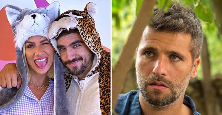Caio Castro revela surto de ciúmes de Bruno Gagliasso ao vê-lo com Giovanna Ewbank