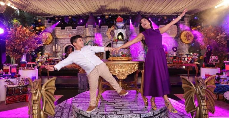 Filho de Wesley Safadão comemora aniversário com tema da Disney: ”Noite mágica”