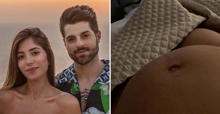 Romana Novais registra filho se mexer na barriga ao ouvir a voz de Alok: ”É apaixonado”