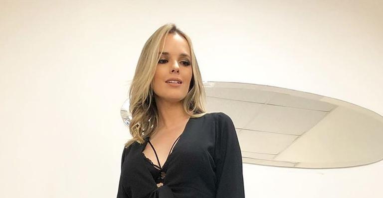 Thaeme Mariôto surge com a barriga de fora em look e deixa fãs em choque: ”Como emagreceu!”