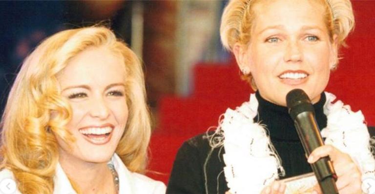 Xuxa manda recado para Angélica e relembra momentos juntas