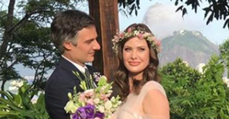 Mayana Moura oficializa o casamento com francês no Rio de Janeiro