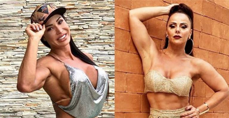 Gracyanne Barbosa falta em evento por causa de Viviane Araújo