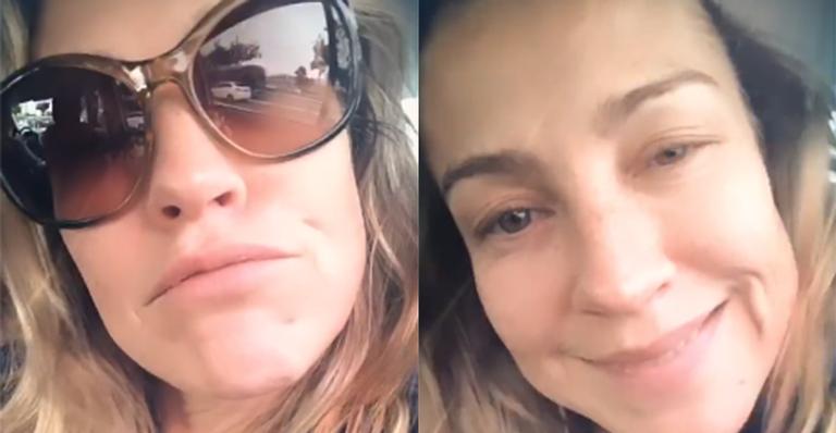 Luana Piovani debocha após críticas por falta de banho: ”Fila de gente querendo me pegar”