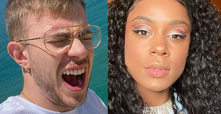 Tá rolando? Leo Picon e MC Rebecca aparecem seminus e agarradinhos e surpreendem fãs: ”Chocado”