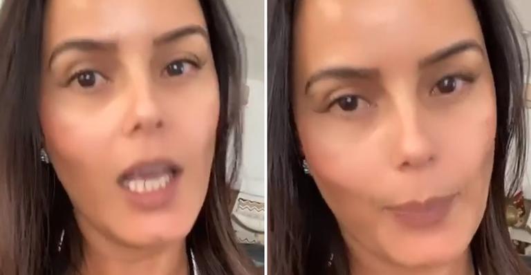 Luciele Di Camargo é vítima de golpe na internet e manda alerta aos seus seguidores: ”Não aceite”