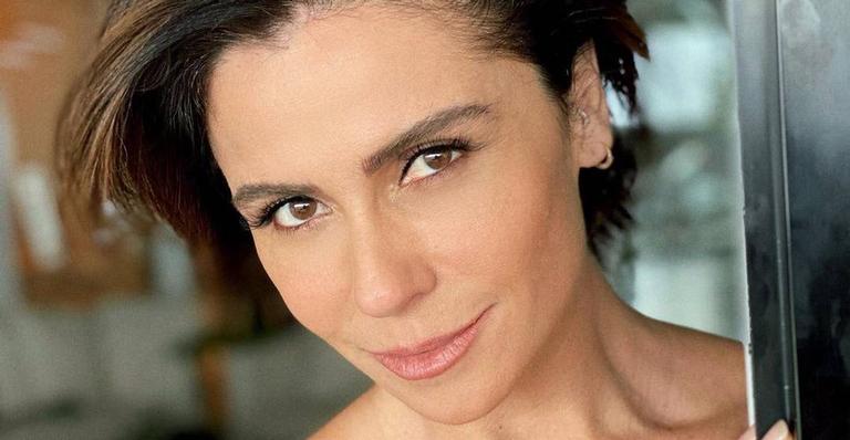 Giovanna Antonelli tieta uma de suas inspirações nas telinhas: ‘Com minha musa’