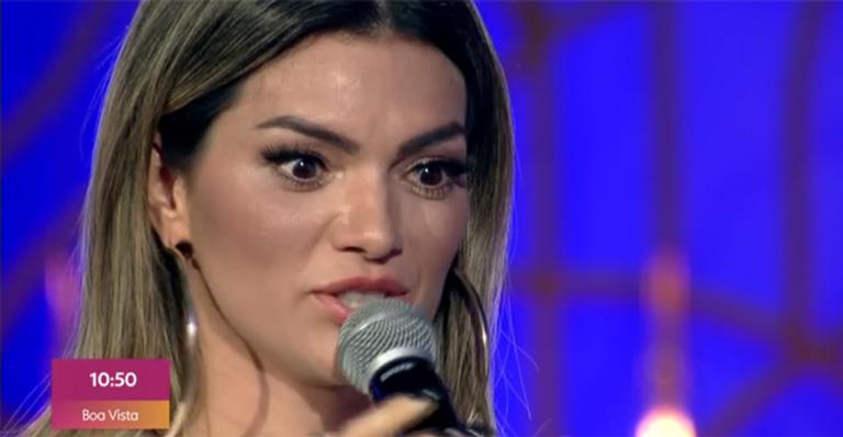 Kelly Key desabafa ao vivo no Encontro ao falar da criação da filha: ”A maternidade sozinha é difícil”