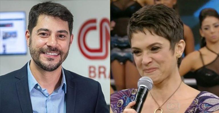 Evaristo Costa se envolve e quer saída de Sandra Annenberg da Globo, diz colunista