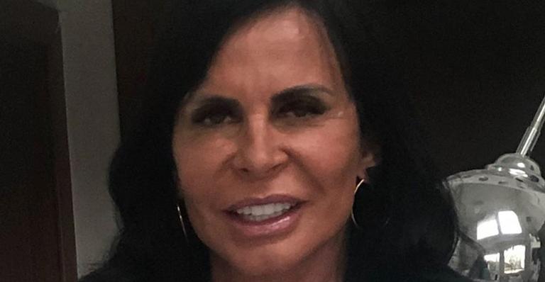 Gretchen anuncia nascimento do neta e se emociona: ”Que presente lindo”