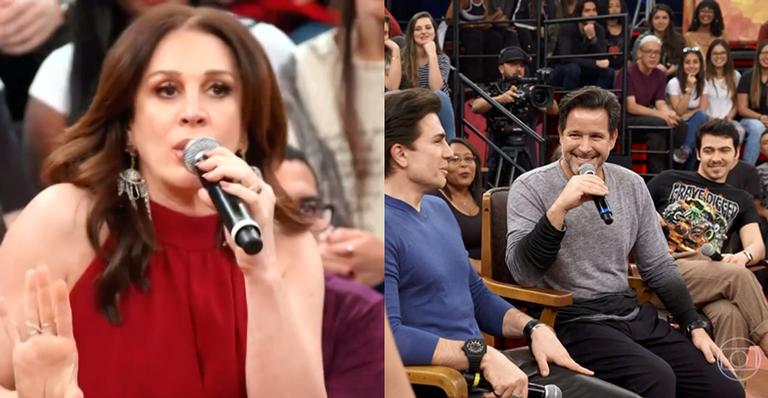 Claudia Raia expõe Murilo Benício: ”Sou a única amiga mulher que ele não cantou”
