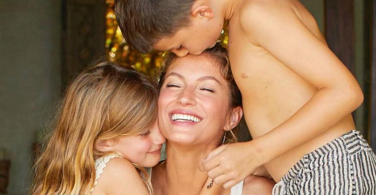 Gisele Bundchen contraria marido e mostra novo integrante da família