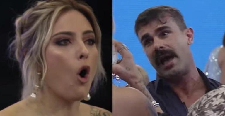 A Fazenda: Tati Dias e Jorge Souza quebram o pau durante última festa da casa:”Manipulador”