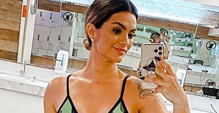 Aos 36 anos, Kelly Key ostenta boa forma com look fitness e corpo choca fãs: ”Exagerando na beleza”