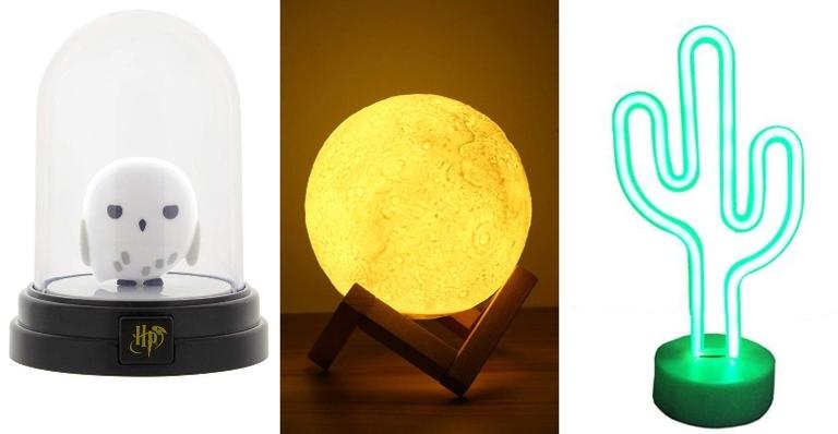 Quer dar um toque a mais no ambiente? Então dá uma olhada nessas luminárias!