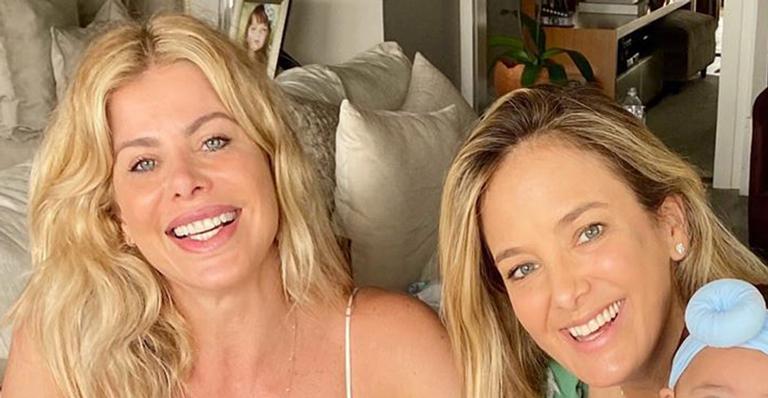 Karina Bacchi e Ticiane Pinheiro promovem encontro entre Enrico e Manuella: ”Fofura master”