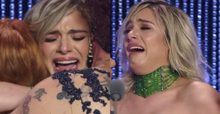 Ao vencer prêmio do Faustão, Glamour Garcia comove fãs com desabafo e muita emoção