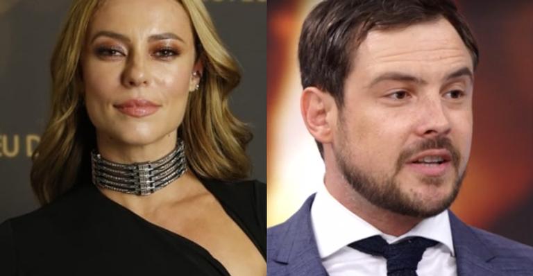 No Faustão, Sérgio Guizé relata situação que causou acidente de Paolla Oliveira