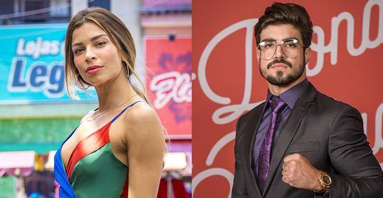 Caio Castro causa na web ao comentar em foto de Grazi Massafera