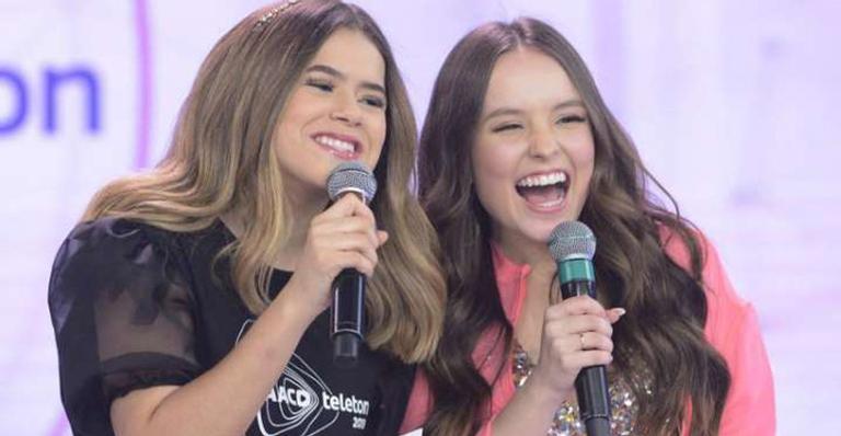 Maisa emociona com despedida para Larissa Manoela: ‘Voa, Lari’