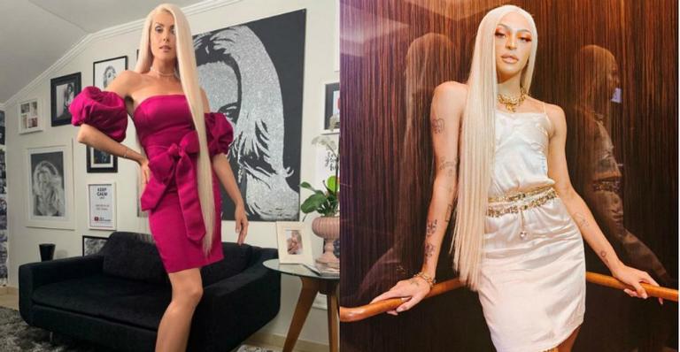 Ana Hickmann vira meme e é comparada a Pabllo Vittar ao surgir com novo visual
