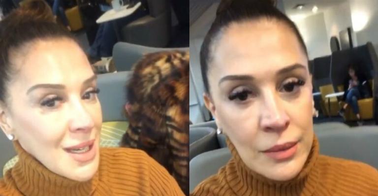 Claudia Raia compara rosto da filha com o do ex-marido: ”Cara quadrada do pai”